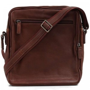 Sac Besace homme Cuir - Marron KATANA