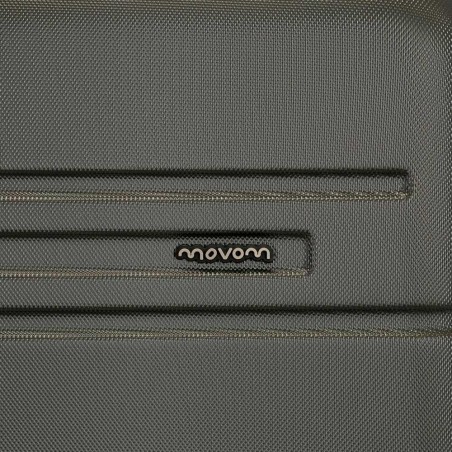 Valise cabine 55cm MOVOM "Galaxy 2.0" anthracite | Bagage petite taille avion solide garantie 3 ans