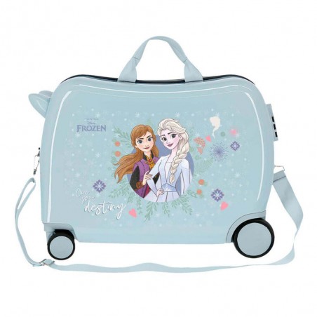 Valise trotteur La Reine des Neiges "Own your destiny" | Bagage ludique Disney princesse