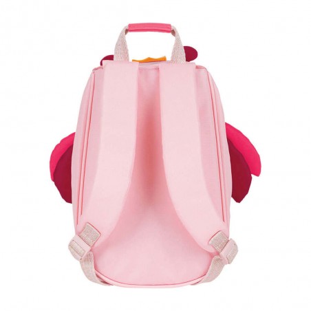 Sac à dos crèche Tann's "Coccinelle" rose | Petit sac maternelle fille original animal qualité marque française pas cher