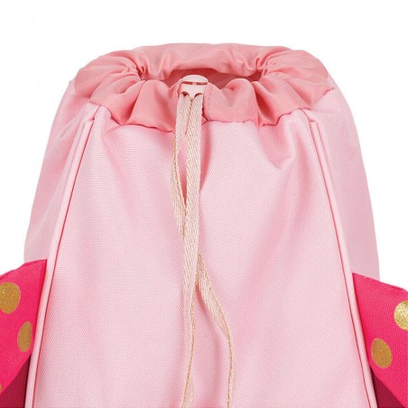 Sac à dos crèche Tann's "Coccinelle" rose | Petit sac maternelle fille original animal qualité marque française pas cher