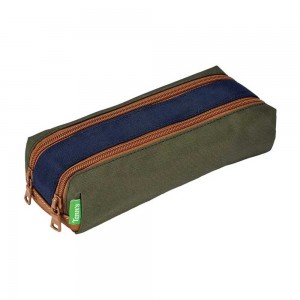 Trousse double TANN'S Lucie vert