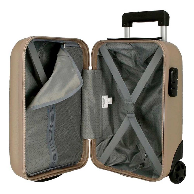 Valise Cabine Petit Format Roll Road Flex Champagne Planetebag Com