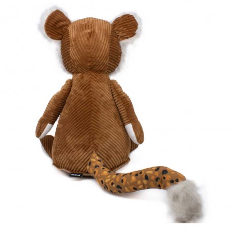 Peluche géante LES DÉGLINGOS "Spéculos le tigre" | Maxi peluche 70cm pas chère