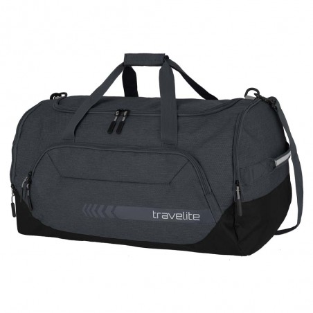 Sac de voyage L TRAVELITE "Kick Off" anthracite | Grand sac de voyage et sport haute qualité pas cher