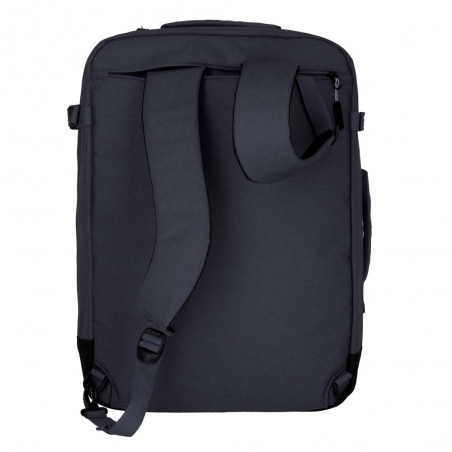 Sac à dos de voyage TRAVELITE "Kick Off" anthracite | Bagage cabine convertible vol low cost pas cher