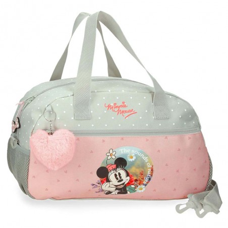 Sac de voyage fille DISNEY Minnie "Wild Nature" | Bagage enfant dessin animé original pas cher