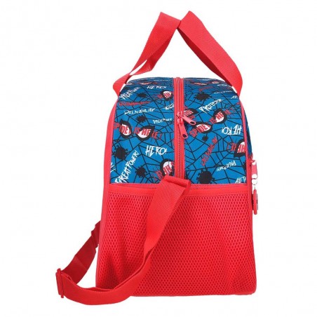 Sac de voyage garçon MARVEL Spiderman Authentic rouge/bleu | Bagage enfant original pas cher