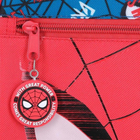 Sac de voyage garçon MARVEL Spiderman Authentic rouge/bleu | Bagage enfant original pas cher