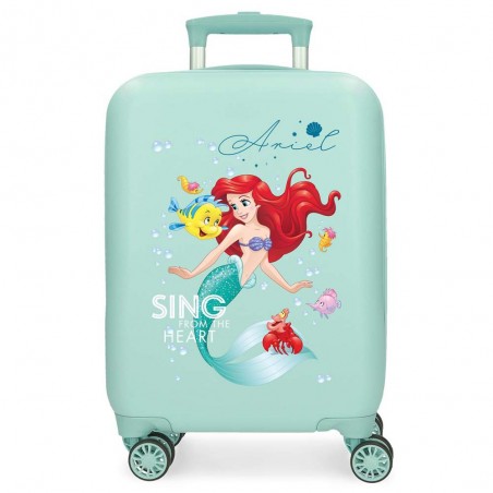 Valise enfant Disney Ariel "Sing from the heart" | Petit bagage fille princesse pas cher