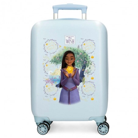 Valise enfant Disney Wish "Watch us shine" | Petit bagage fille princesse pas cher