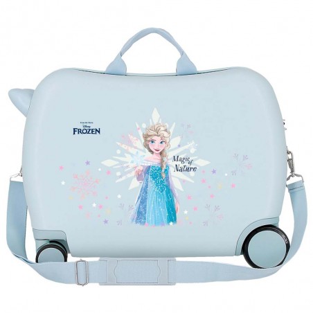 Disney | Valise trotteur La Reine des Neiges "Magic Ice" | Bagage ludique pour enfant original