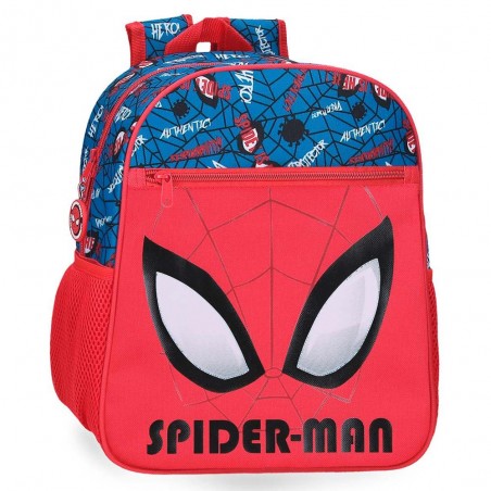 Sac à dos maternelle MARVEL Spiderman Authentic | Cartable scolaire garçon pas cher super-héros