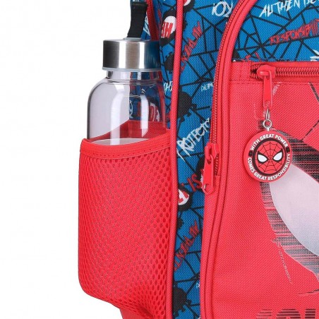 Sac à dos maternelle MARVEL Spiderman Authentic | Cartable scolaire garçon pas cher super-héros