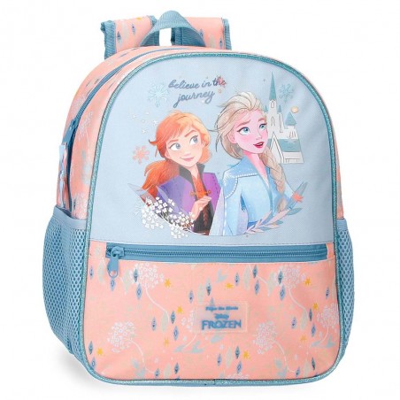 Sac à dos maternelle LA REINE DES NEIGES "Believe in the journey" | Cartable scolaire fille pas cher Disney princesse