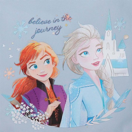 Sac à dos maternelle LA REINE DES NEIGES "Believe in the journey" | Cartable scolaire fille pas cher Disney princesse