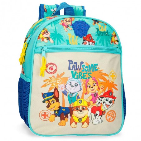 Sac à dos maternelle PAT PATROUILLE "Pawsome Vibes" | Cartable scolaire enfant pas cher dessin animé chien