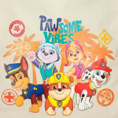 Sac à dos maternelle PAT PATROUILLE "Pawsome Vibes" | Cartable scolaire enfant pas cher dessin animé chien