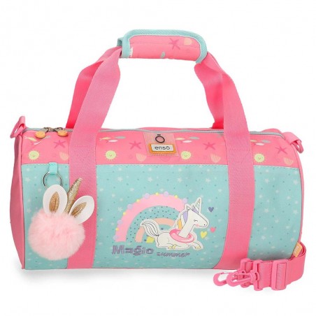 Sac de voyage fille ENSO "Magic Summer" | Sac sport loisirs enfant original pas cher