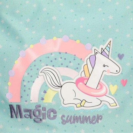 Sac de voyage fille ENSO "Magic Summer" | Sac sport loisirs enfant original pas cher