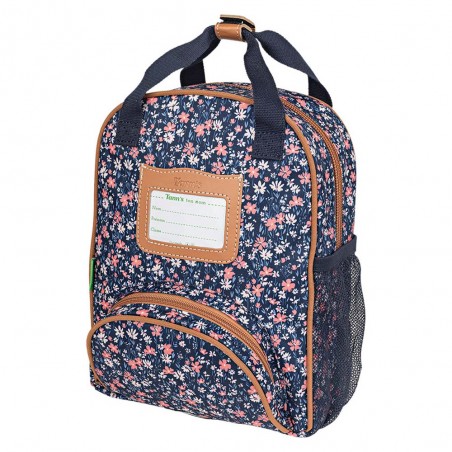 Sac à dos Tann's maternelle XS "Ava" multicolore imprimé fleuri style Liberty | Sac scolaire fille pas cher