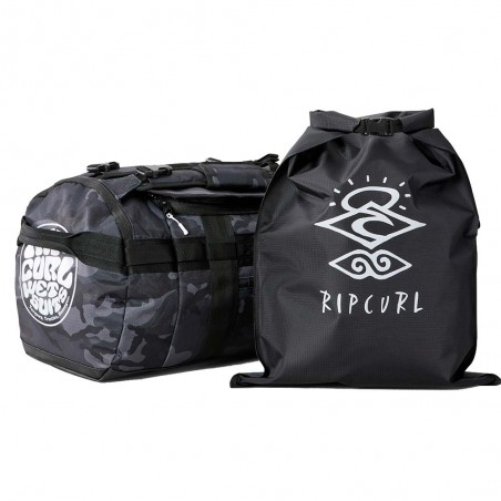 RIP CURL | Sac de voyage "Search Duffle" 45L camo | Sac convertible avec bretelles et compartiment étanche pour surfeur