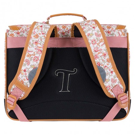 Cartable Tann's x Cyrillus 38cm "Capucine" rose | Sac scolaire fille CP CE1 CE2 collab exclusive