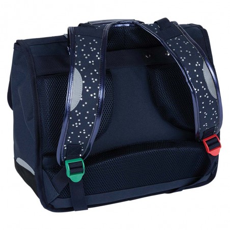 Kickers | Cartable fille 38cm "Classic Girl" bleu marine | Sac scolaire CP CE1 CE2 qualité pas cher