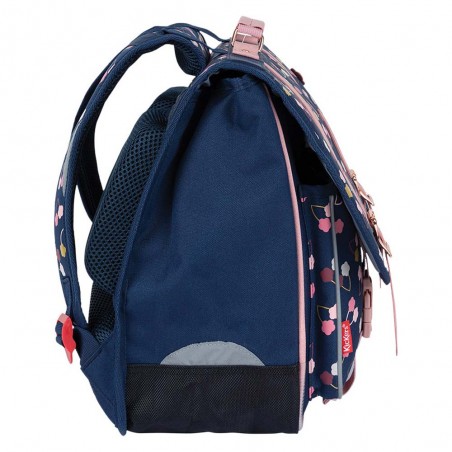 Kickers | Cartable fille 38cm "Fantasy Girl" imprimé fruits | Sac scolaire CP CE1 CE2 qualité pas cher