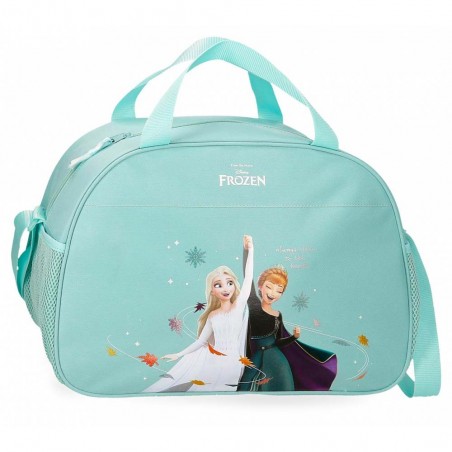 DISNEY | Sac de voyage enfant La Reine des Neiges "Always close to the heart" turquoise