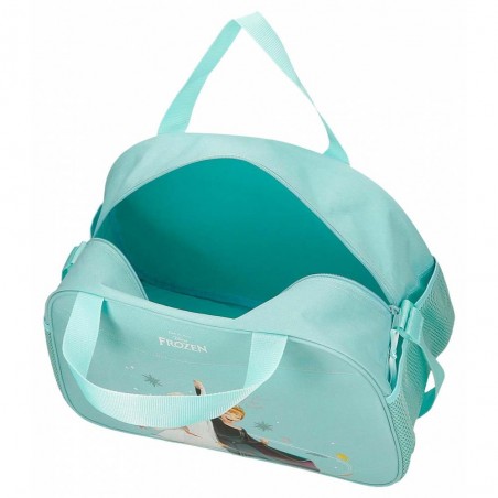 DISNEY | Sac de voyage enfant La Reine des Neiges "Always close to the heart" turquoise