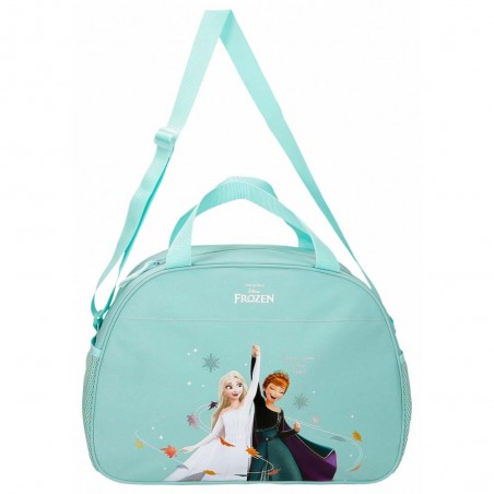 DISNEY | Sac de voyage enfant La Reine des Neiges "Always close to the heart" turquoise