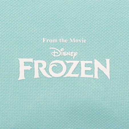 DISNEY | Sac de voyage enfant La Reine des Neiges "Always close to the heart" turquoise