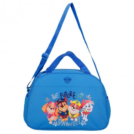 Sac de voyage enfant Pat Patrouille "The playful outdoors" bleu | Bagage garçon dessin animé pas cher