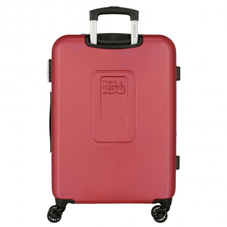 ROLL ROAD | Valise extensible 78cm "Camboya" rouge grenat | Bagage grande taille pas cher