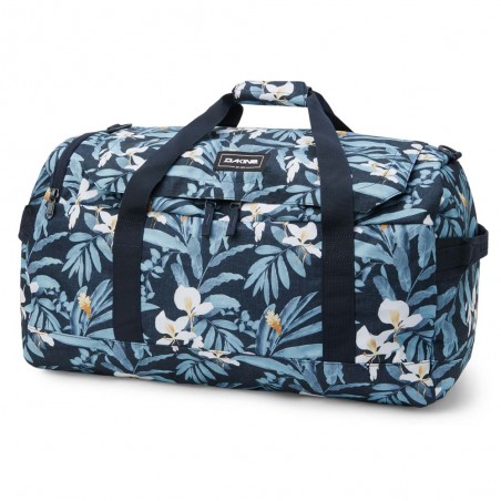 Sac de voyage DAKINE "EQ Duffle" 50L okika | Grand sac de sport bagage pliable gain de place pas cher imprimé bleu