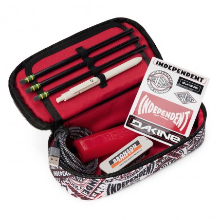 DAKINE | Plumier scolaire "School Case" x Independent | Trousse à crayons garçon marque de skate