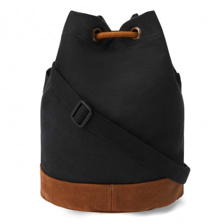 DAKINE | Sac seau "Saturday Mini Bag" noir | Sac bandoulière femme en toile de coton style casual bohème