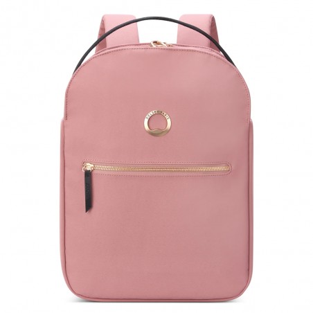 DELSEY | Sac à dos femme "Securstyle" 13" rose cendre | Sac ordinateur élégant pas cher