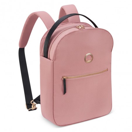 DELSEY | Sac à dos femme "Securstyle" 13" rose cendre | Sac ordinateur élégant pas cher