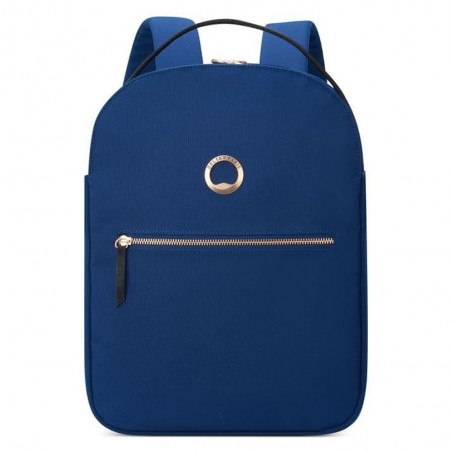 DELSEY | Sac à dos femme "Securstyle" 13" bleu foncé | Sac ordinateur élégant pas cher