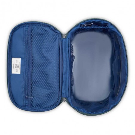 DELSEY Paris | Vanity case "Brochant 2.0" bleu | Beauty case tissu haute qualité