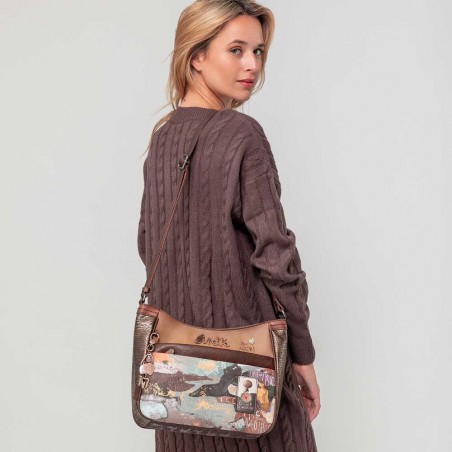 Anekke | Sac bandoulière collection Outer | Sac femme porté croisé grand format