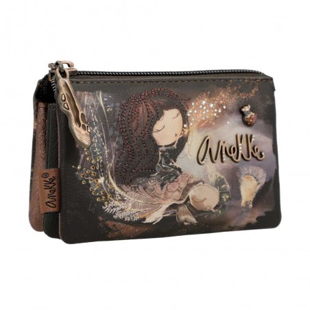 Anekke | Porte-monnaie triple "Dreamverse" | Trousse 3 compartiments femme pas cher