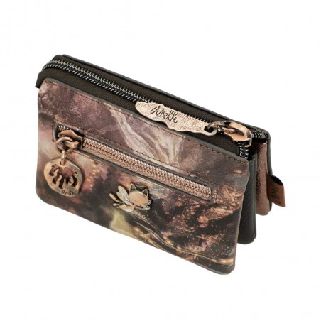 Anekke | Porte-monnaie triple "Dreamverse" | Trousse 3 compartiments femme pas cher