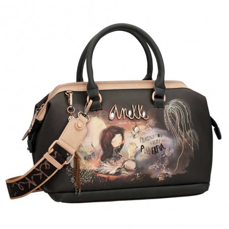 Anekke | Sac à main bowling "Dreamverse" | Sac femme avec bandoulière large ouverture médecin