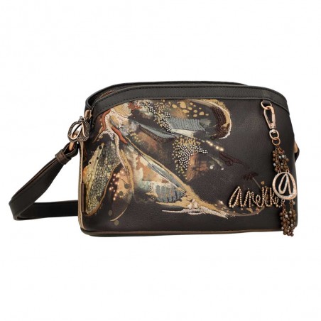 Anekke | Sac bandoulière femme "Wings" | Sac porté épaule croisé avec poches style original