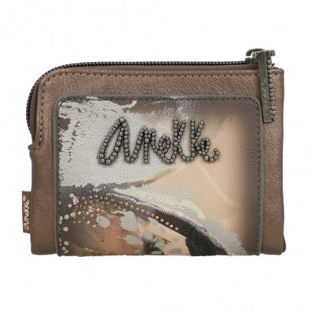 Anekke | Portefeuille souple "Wings" XS | Porte-cartes et monnaie petit format pas cher