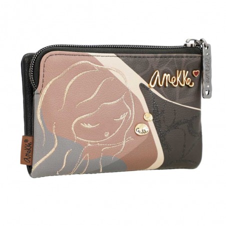 Anekke | Anekke | Portefeuille souple "Heartbeat" S | Porte-cartes et monnaie femme petit format original