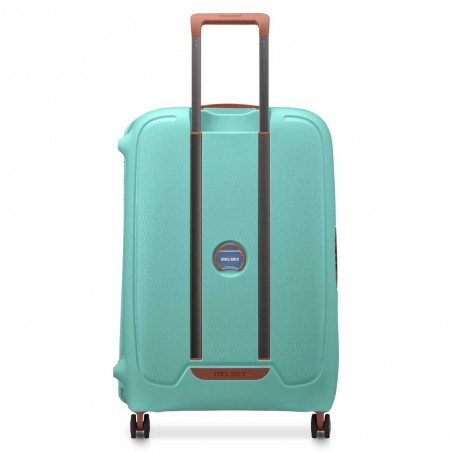 DELSEY Paris | Valise soute M 69cm "Moncey" vert amande | Bagage sécurisé robuste Delsey pas cher